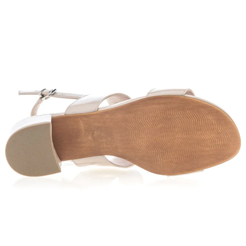 Beige Marco Tozzi Women's Sandals and Flat Sandals at Besson Shoes.