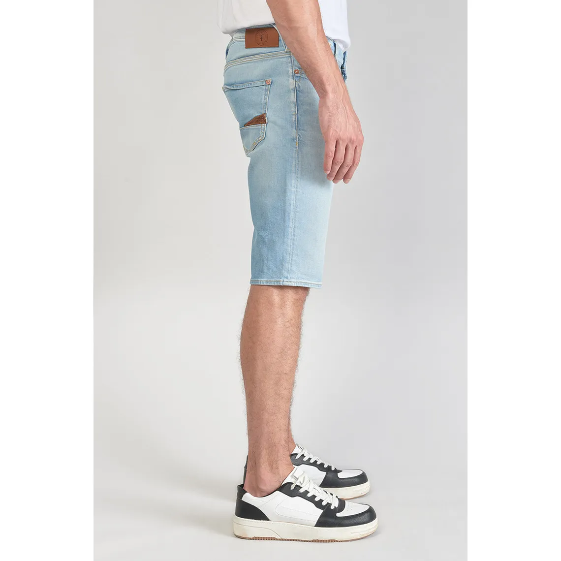 Bermuda shorts jeans LAREDO blue Axel Le Temps des Cerises - Men's Bermuda Shorts on MenCorner