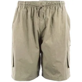 Bermuda shorts with stretch waistband in big sizes for men.