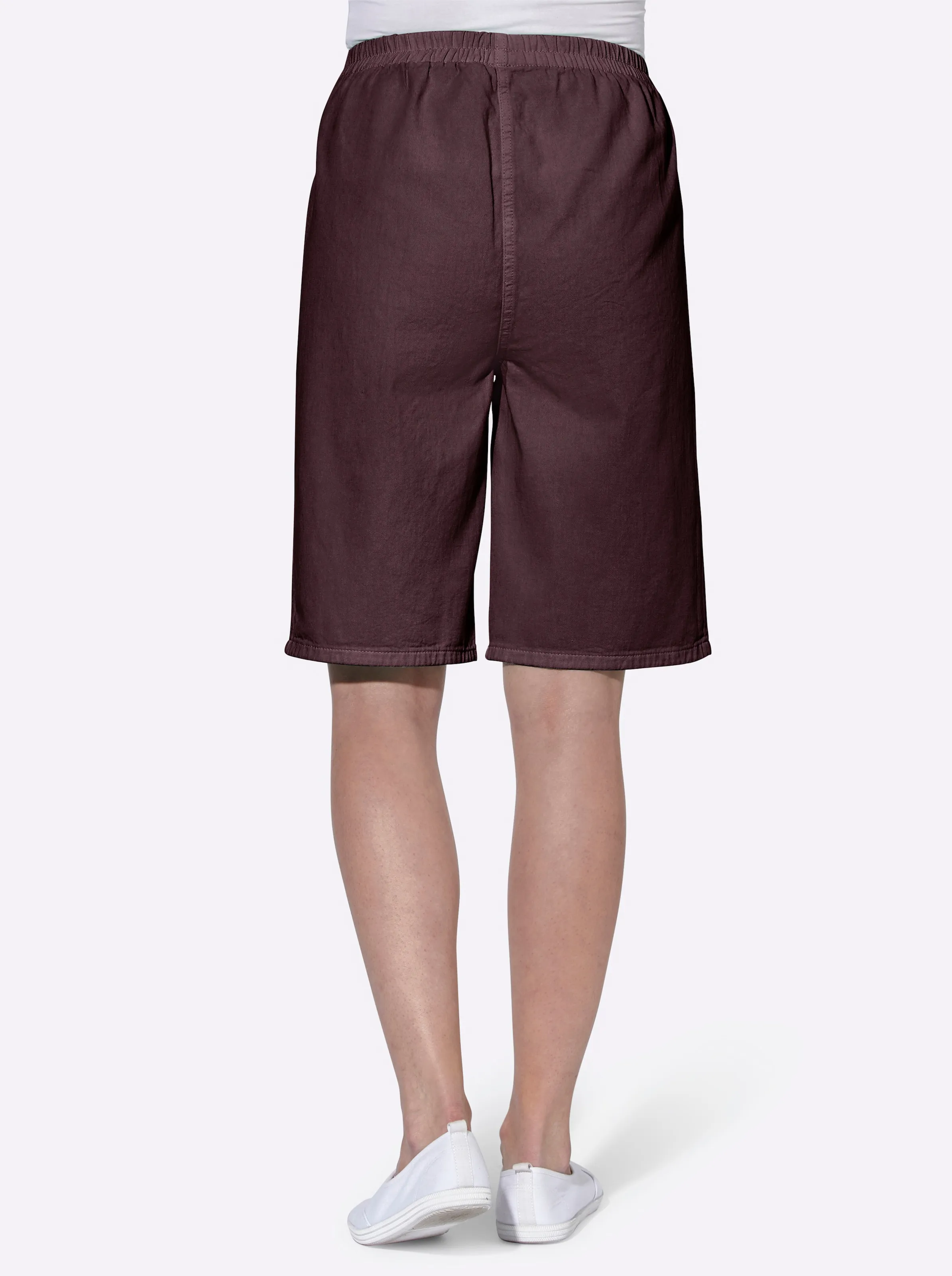 Bermuda with Elastic Waistband