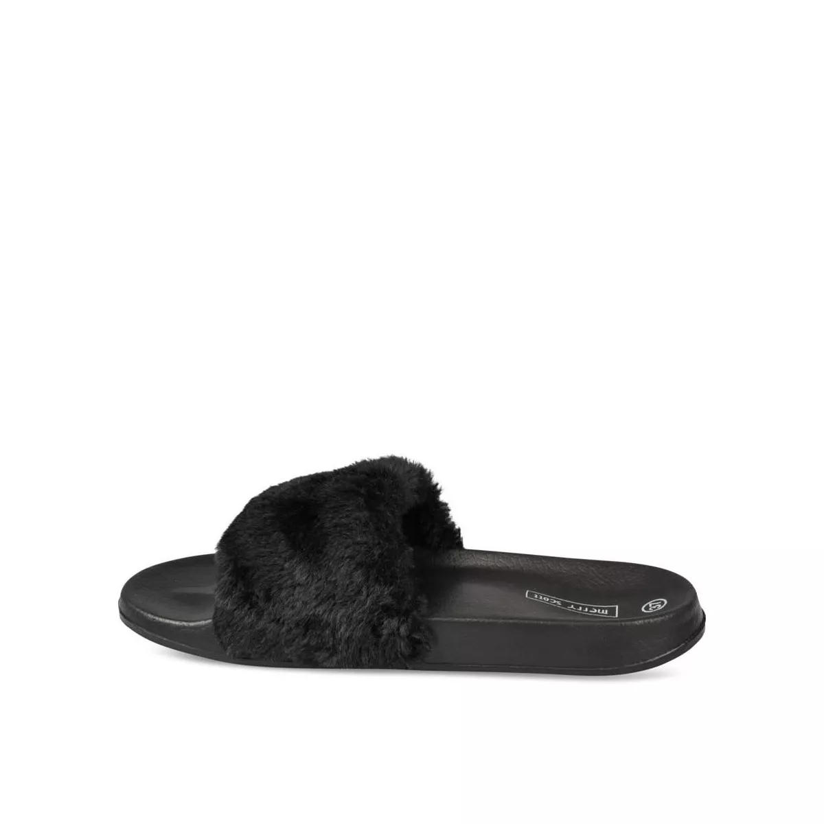 Black Merry Scott Slippers