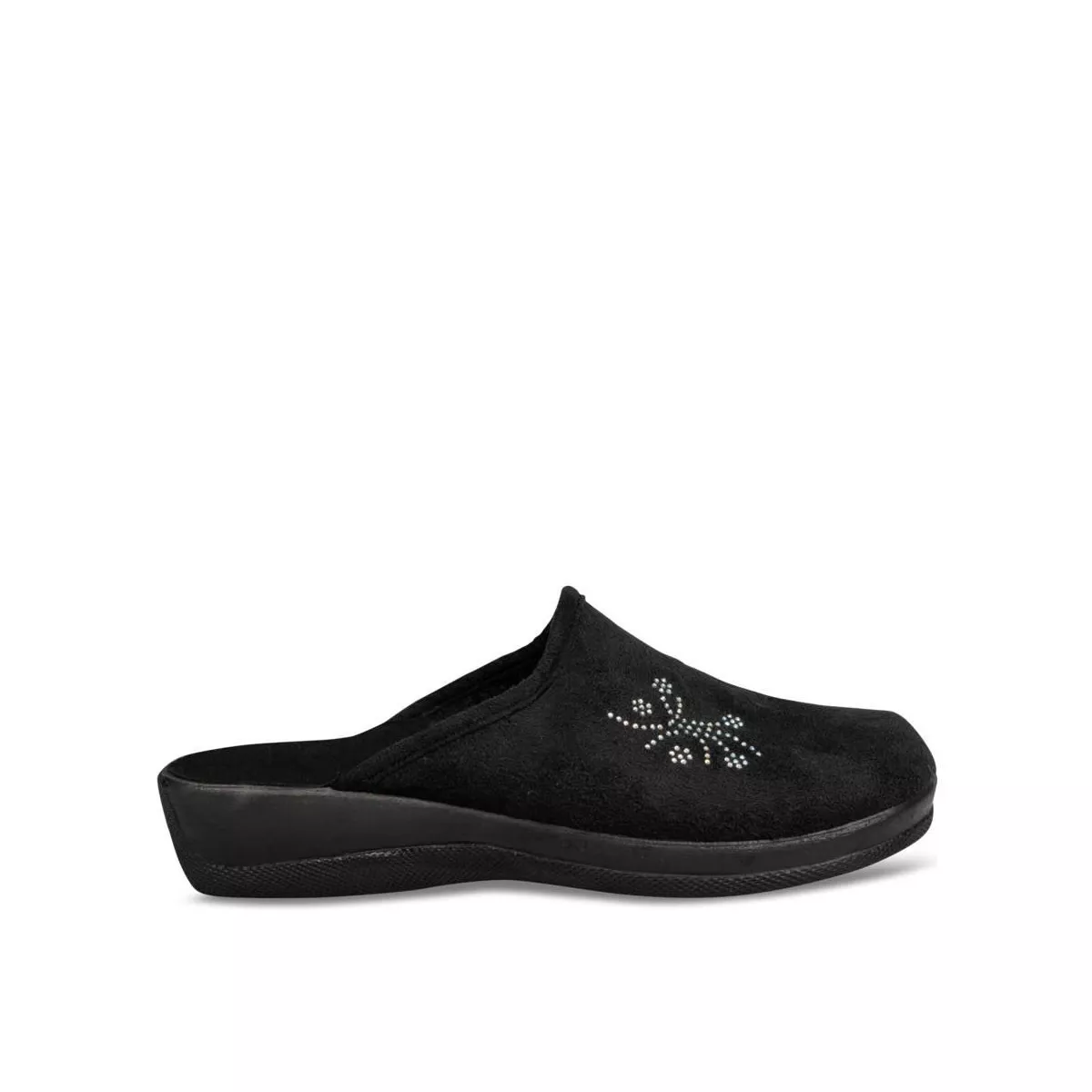 Black Neosoft Relax Slippers