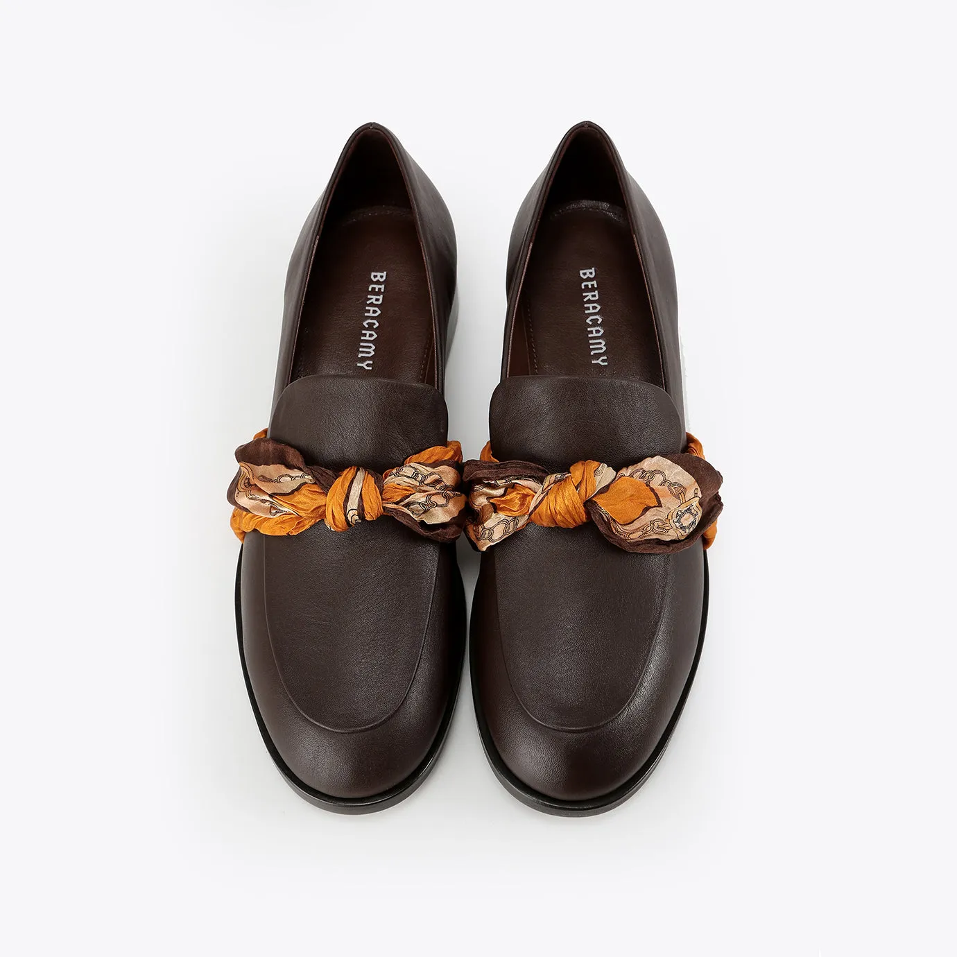 Cacao Diary Moccasin and Scarf