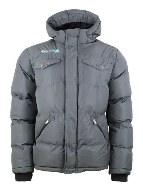 CALIVIK men's down jacket - PEAK MOUNTAIN - Gray