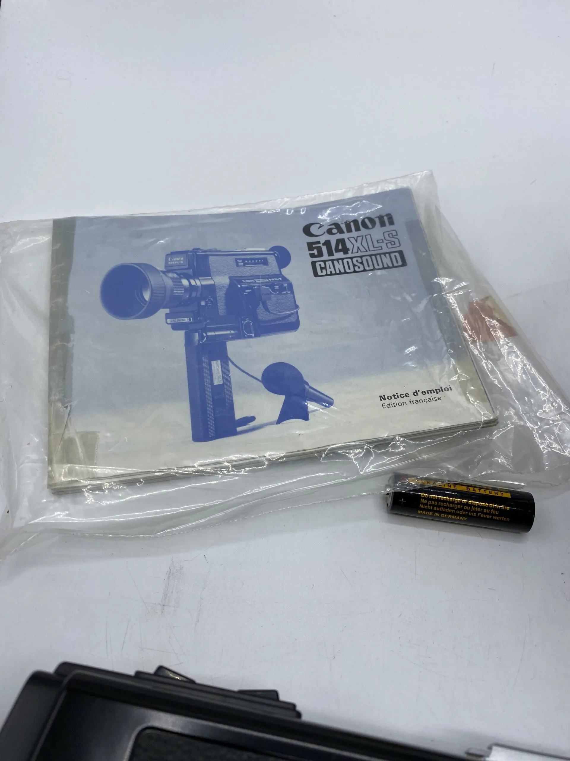 Caméra sonore film super 8 Canon Canosound 514 XL S - Ressourcerie Histoires Sans Fin