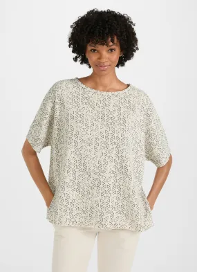 Cape-style sweater