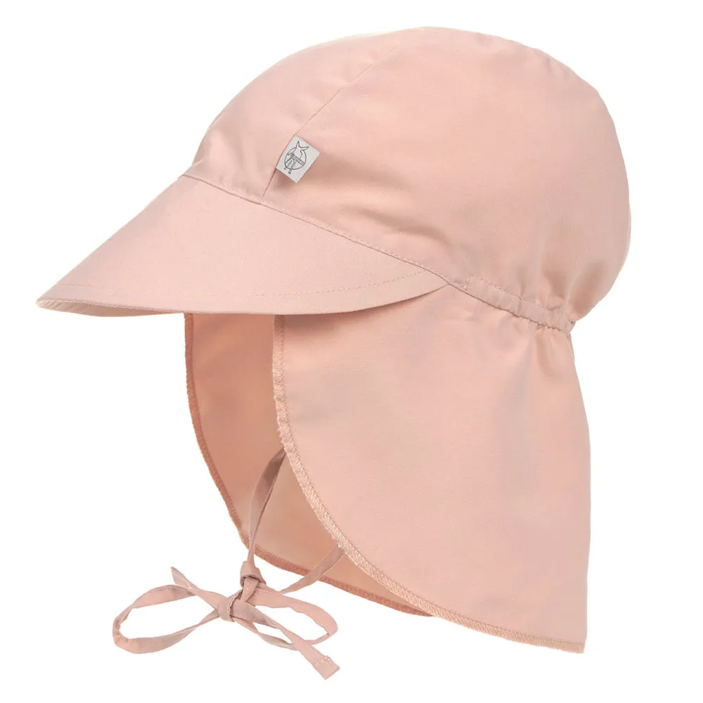 Chapeau Protège-nuque Desert Aventure Rose - 3/6 Mois