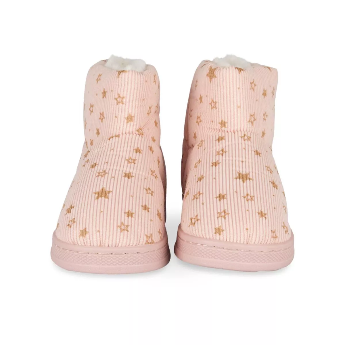 Pink Lovely Skull Slippers