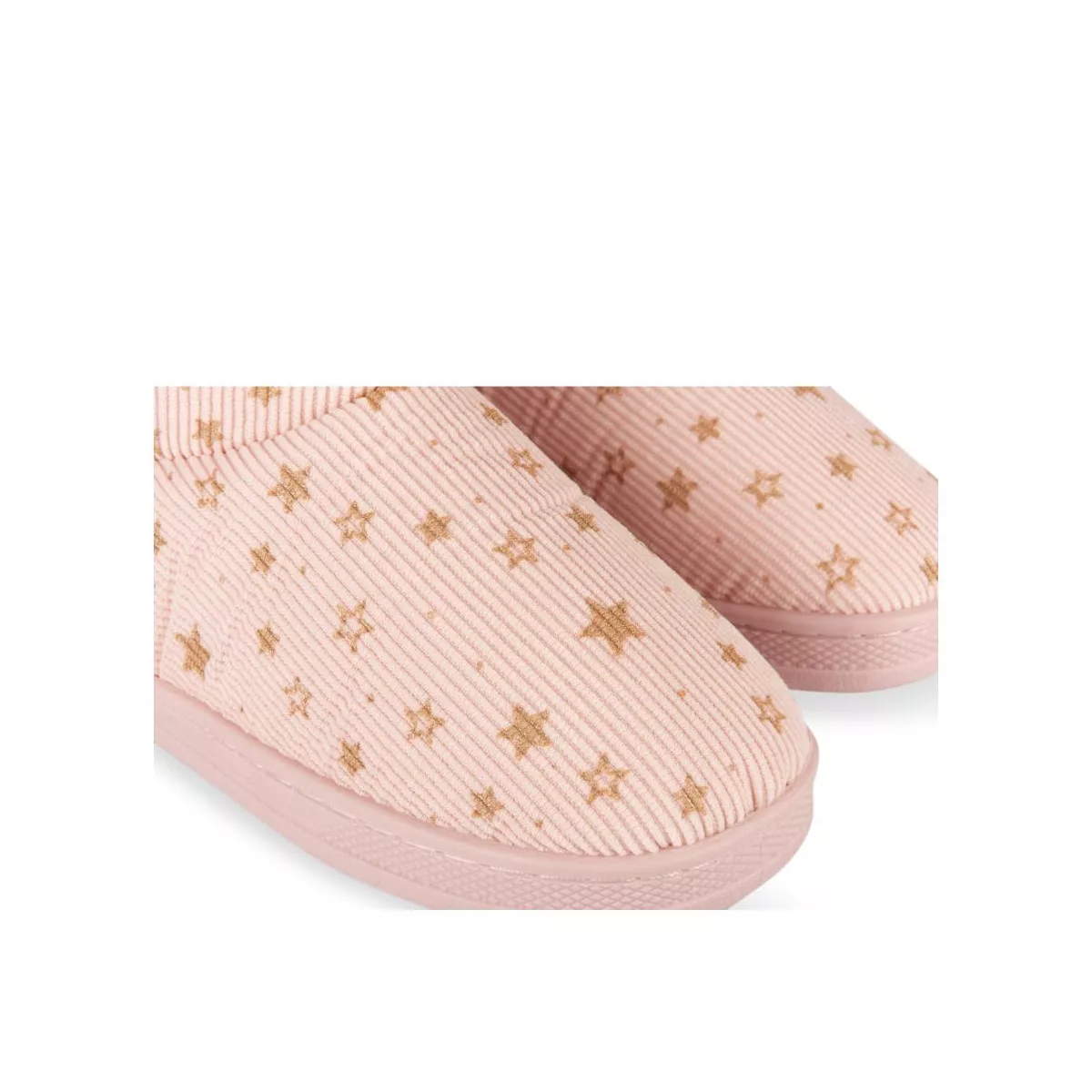 Pink Lovely Skull Slippers
