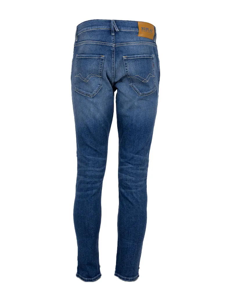 Dark Blue Slim Tapered Jean - Boutiques Seven's Mickym .007