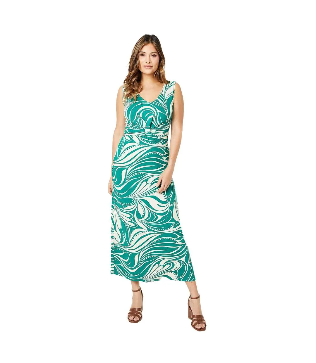 Green dress Debenhams women's