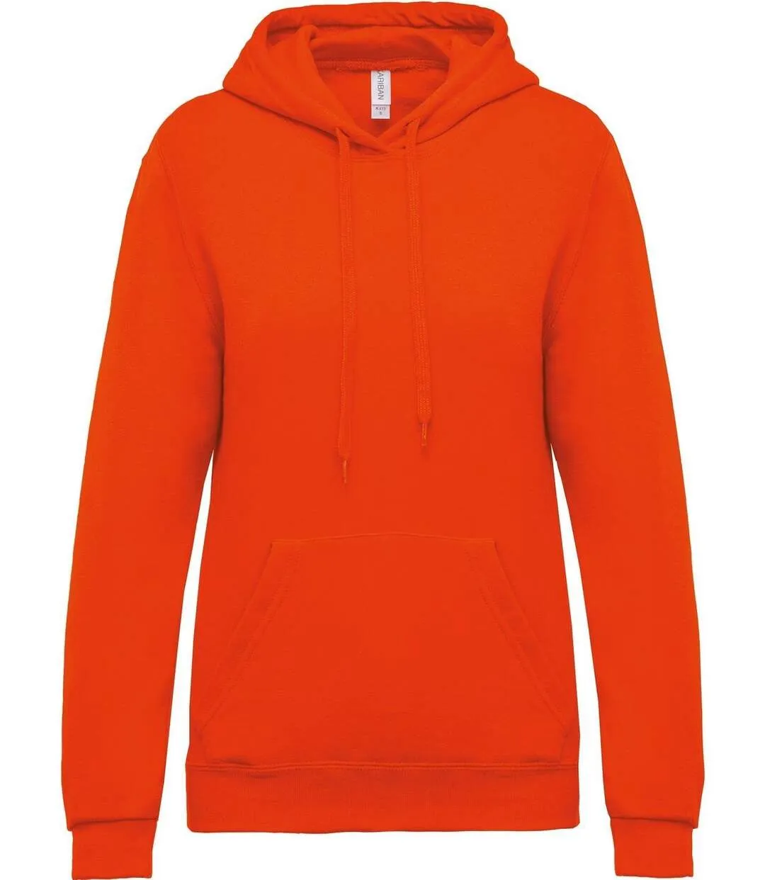 Hooded Sweatshirt for Women - K473 - Orange