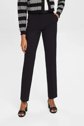 Jersey pleated pants