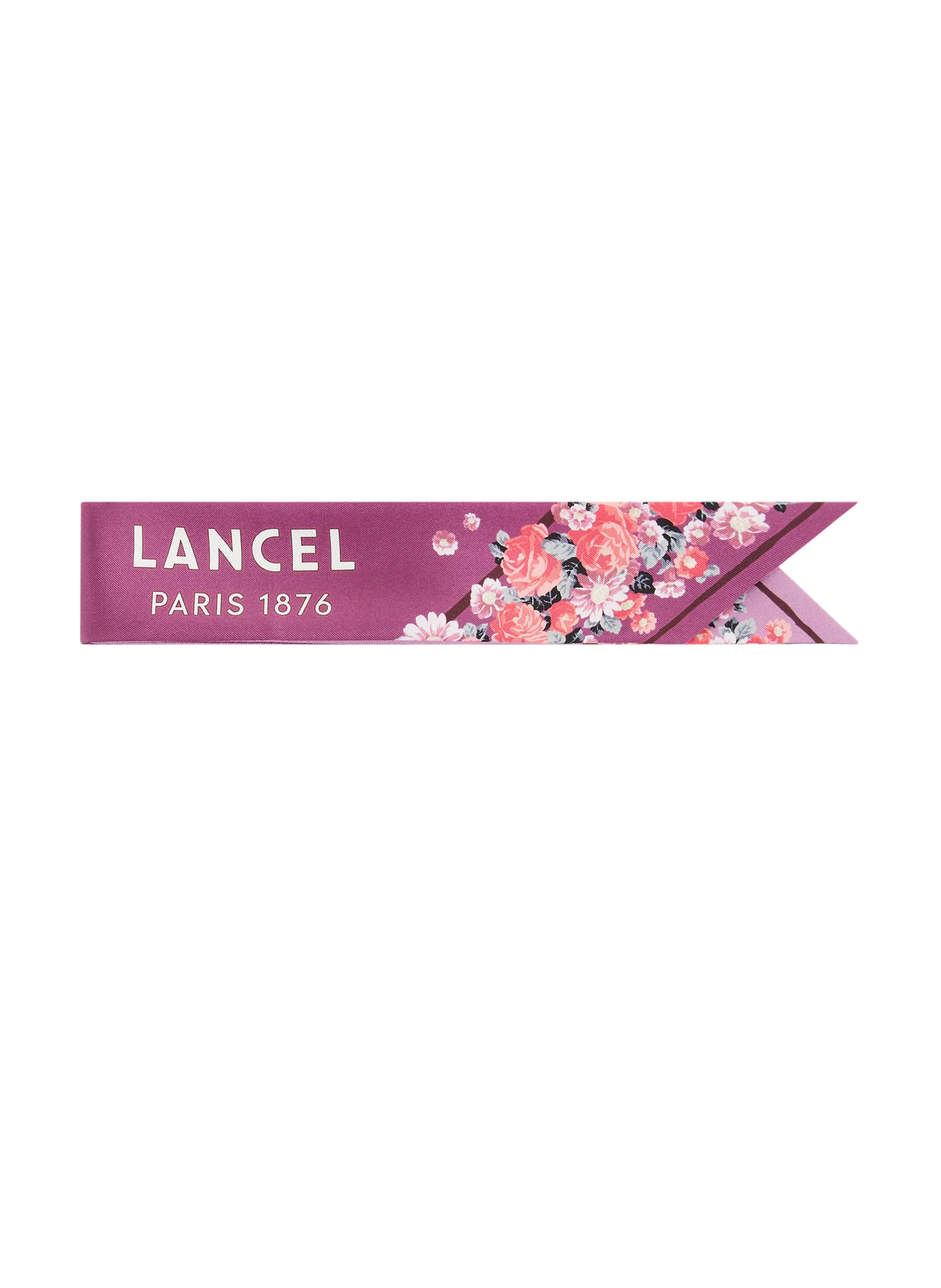 LANCEL Silk Liberty Cherie Bandeau - Pink.