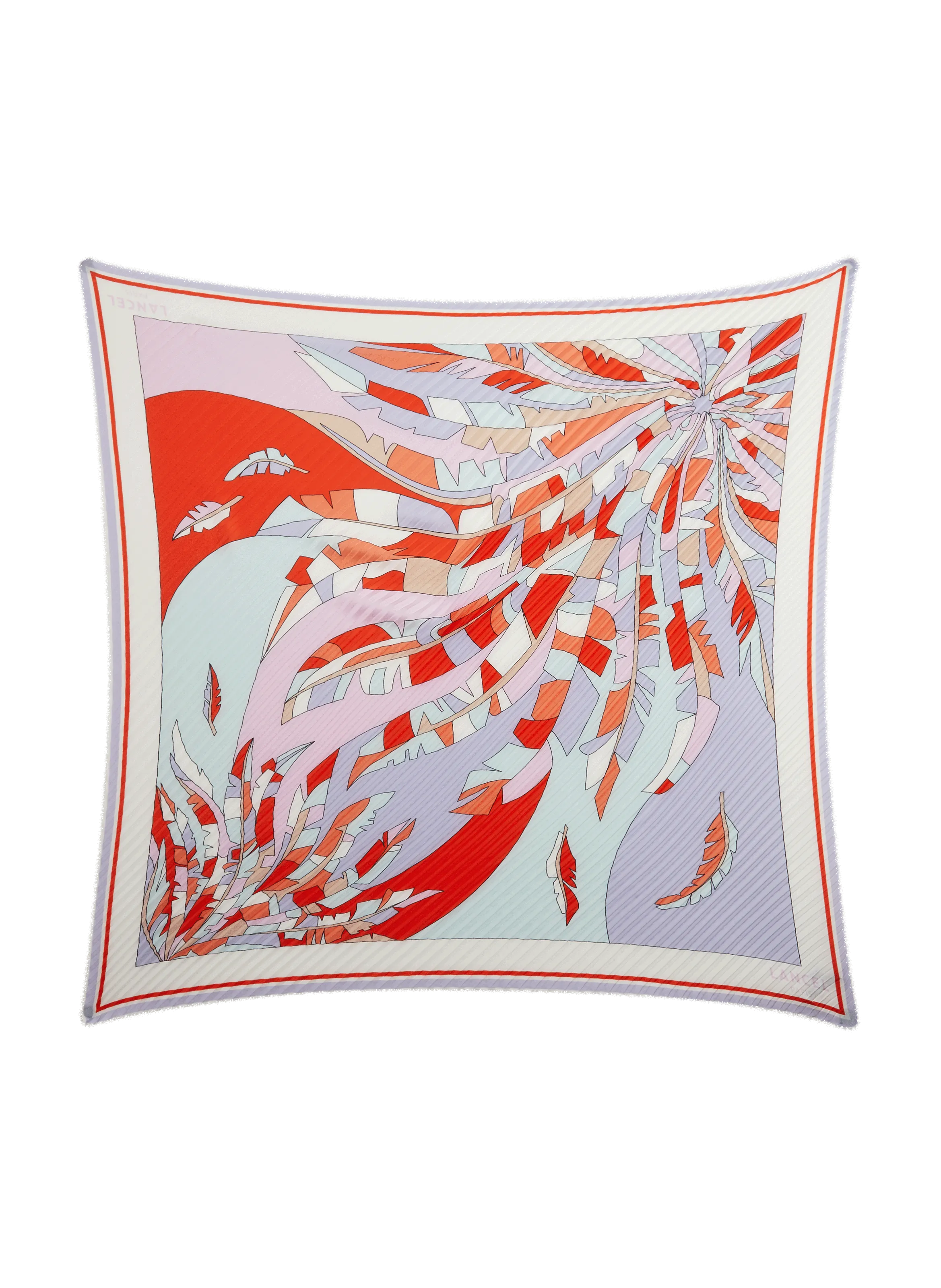 LANCEL Silk Scarf Arabesque - Multicolor
