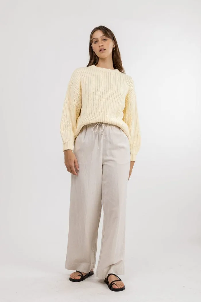 Lucia Butter Yellow Sweater