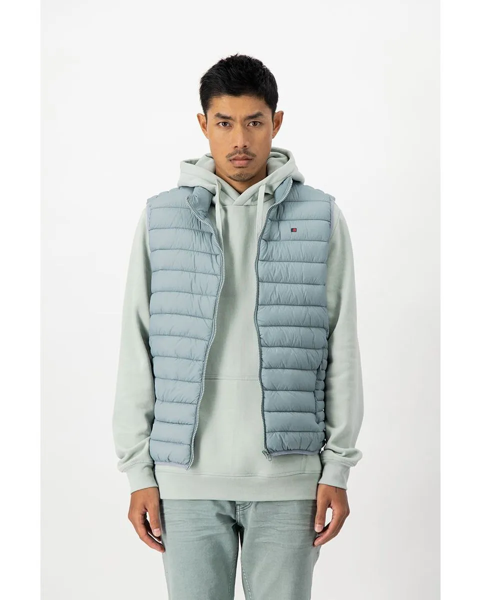 Men's Sleeveless Puffer Vest - B-TERRY Blue