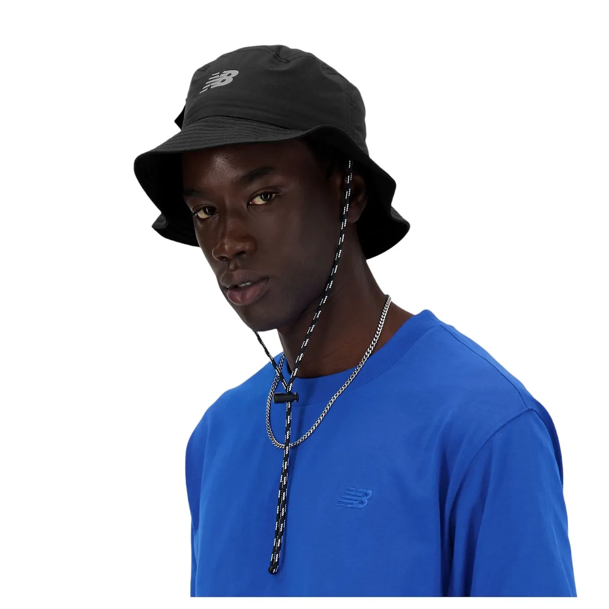 New Balance Black Lah41011 Caps and Hats