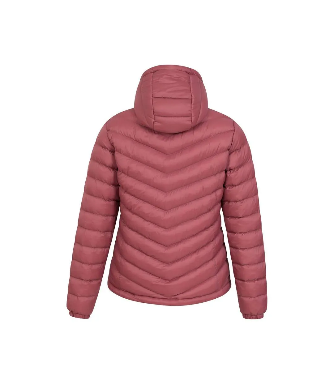 Orange Quilted Women's Puffer Jacket - Mountain Warehouse