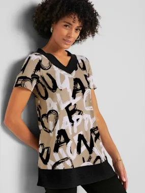 Printed 95% Cotton T-shirt