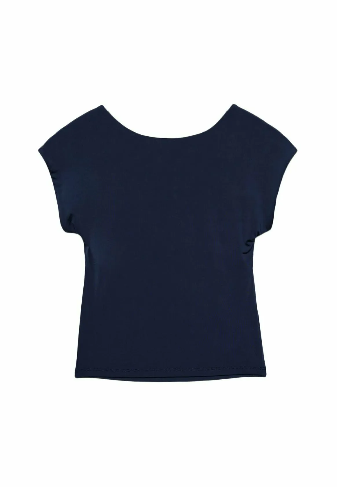 PRINTED OPEN-BACK T-SHIRT