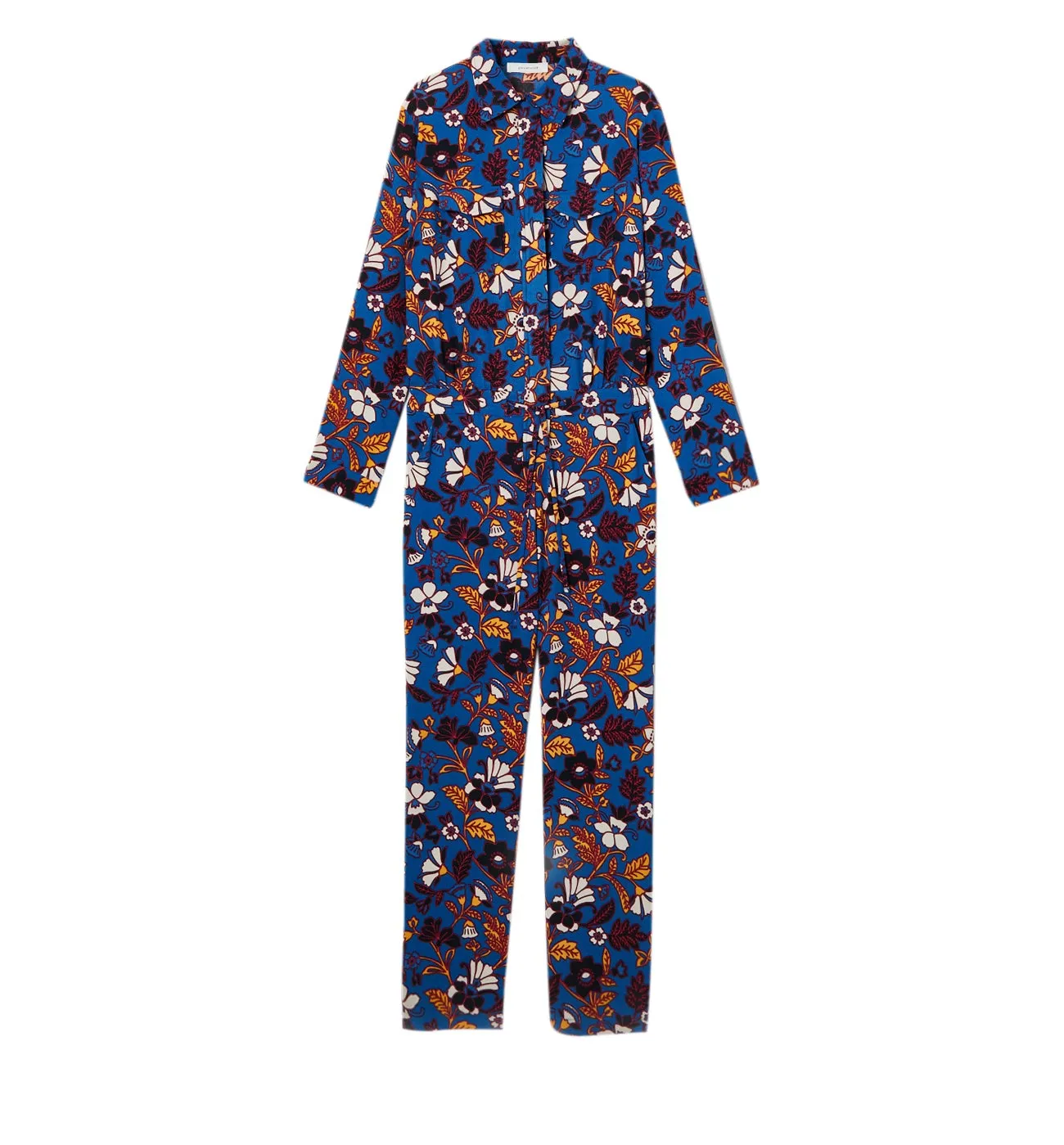 Printed Trouser Jumpsuit - Navy Print