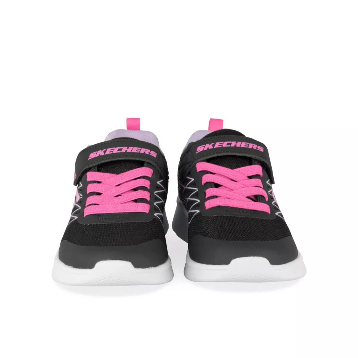 SKECHERS Microspec Bold Delight Black Sneakers