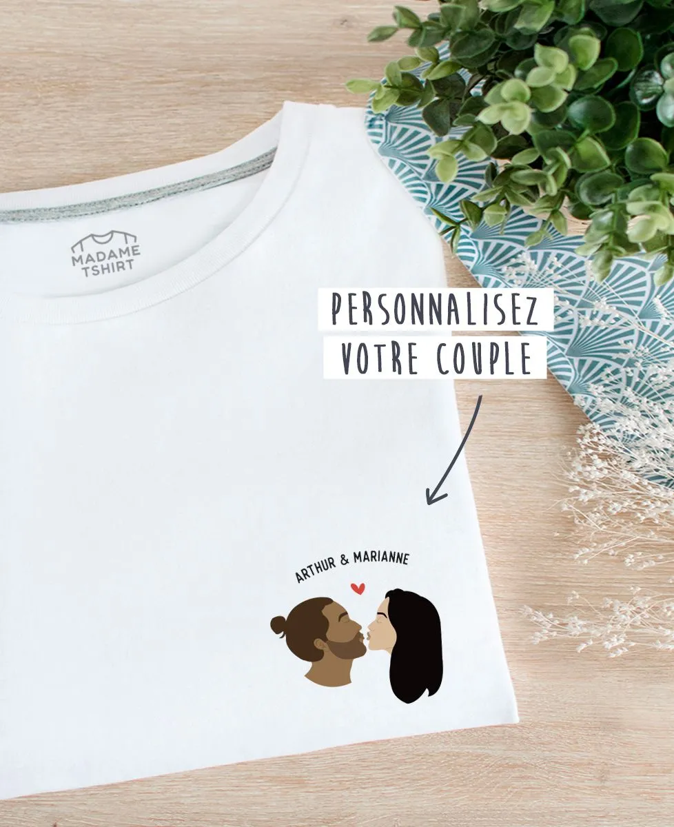 Personalized Kiss Women's T-Shirt