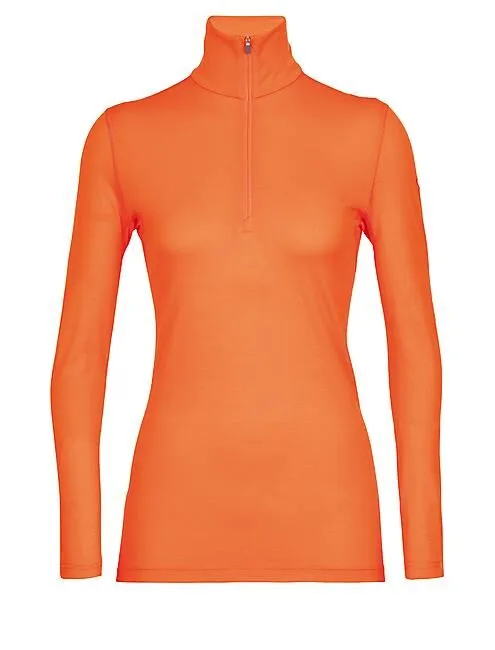 Oasis Half Zip ML Demi Zip T-Shirt