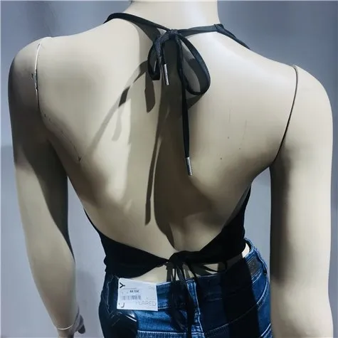 TOP OPEN BLACK - GUESS