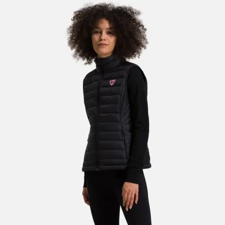 Rossignol Rossi Women's Down Vest Black 2023 at SportAixTrem