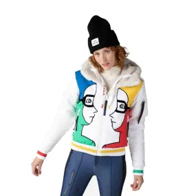 White Space Bomber Jacket Rossignol JCC Femme Veste
