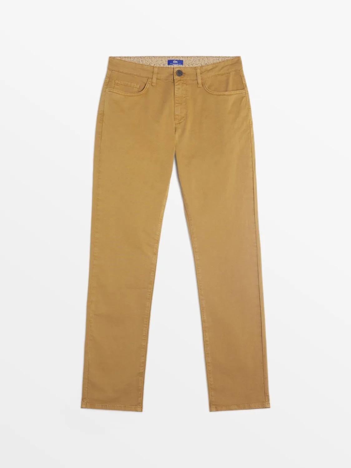 Yellow Cotton Men's Pants tbs