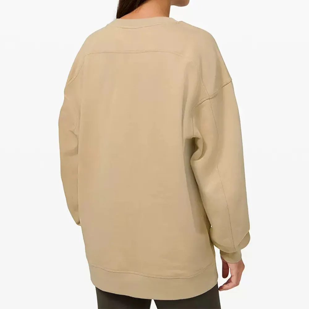 Yoga Fitness Long Sleeve Crew Neck Shirt Women's Winter Top